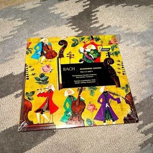 Bach's Brandenburg Concerti Nos. 4, 5, and 6 vintage vinyl record